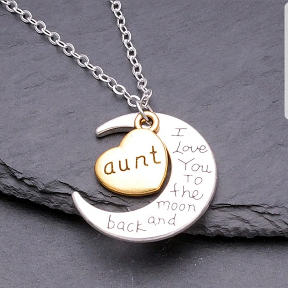 New I love you to the moon and back Necklace - Picture 2 of 4